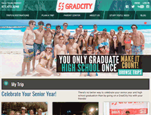 Tablet Screenshot of gradcity.com